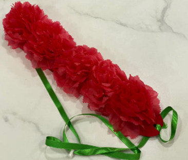 카네이션 귀도리DIY
