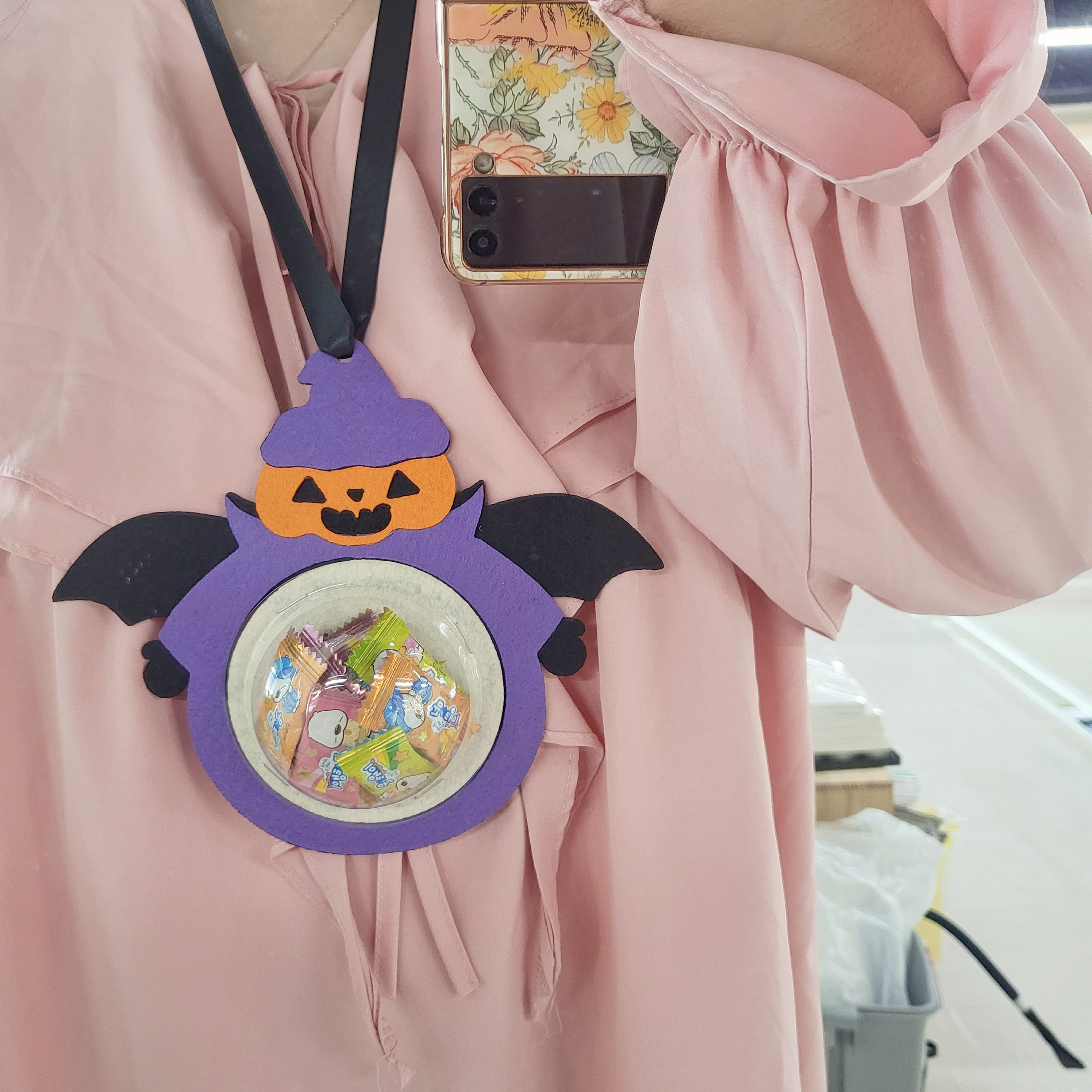 DIY 할로윈 마녀펌킨 비타민볼 도안 비타민미포함 (반제품)