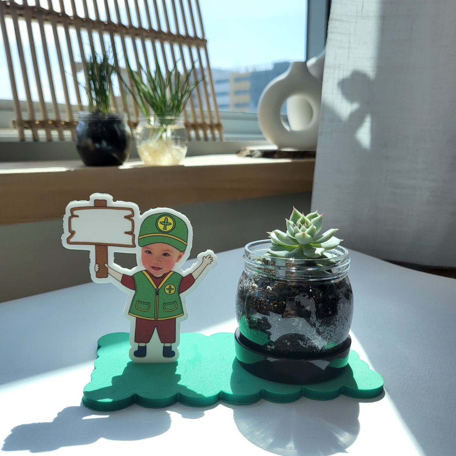 식목일 새마을화분심기(수경식물)