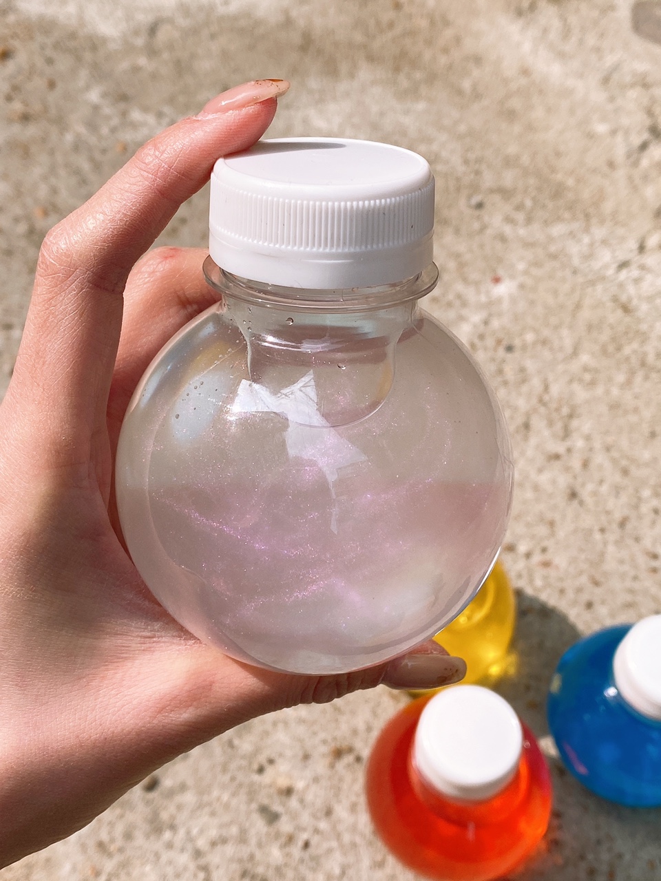 오로라 색깔물병(4색1세트)