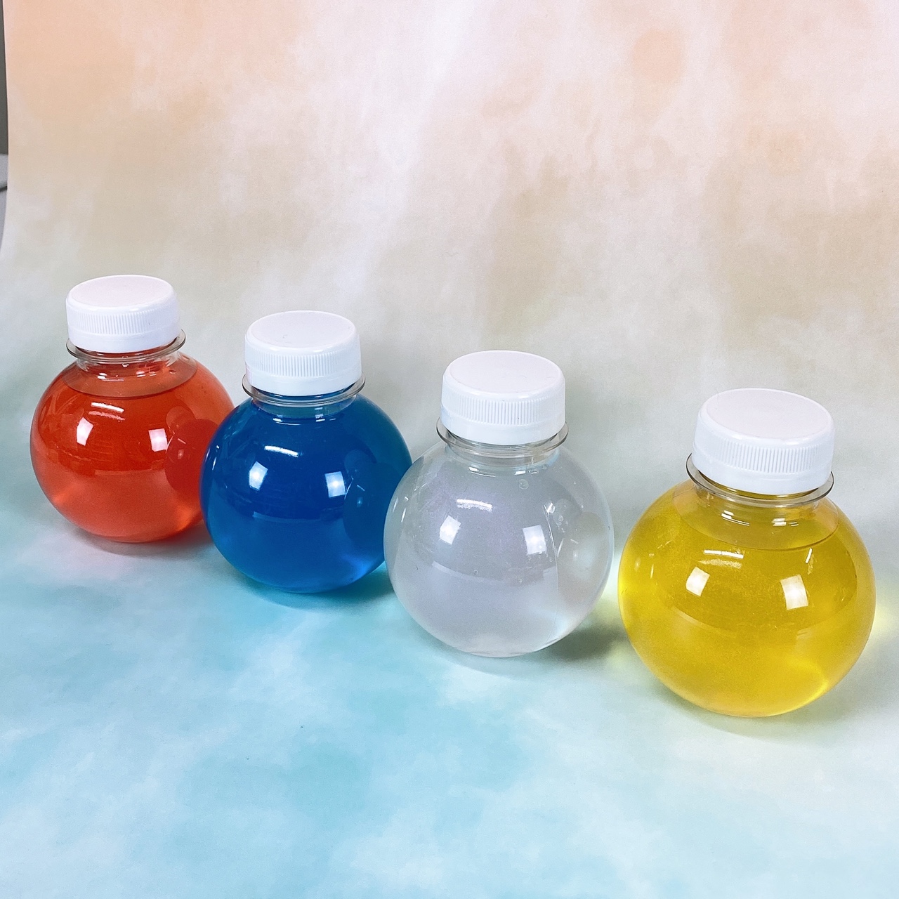 오로라 색깔물병(4색1세트)