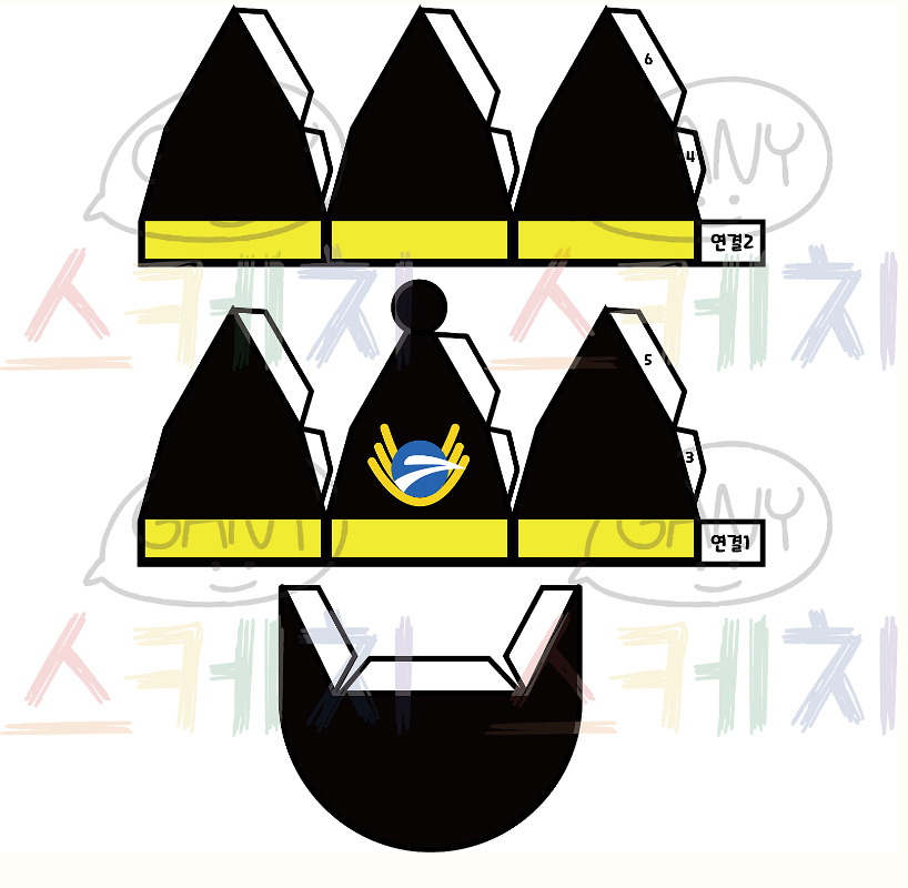 역무원 모자 만들기