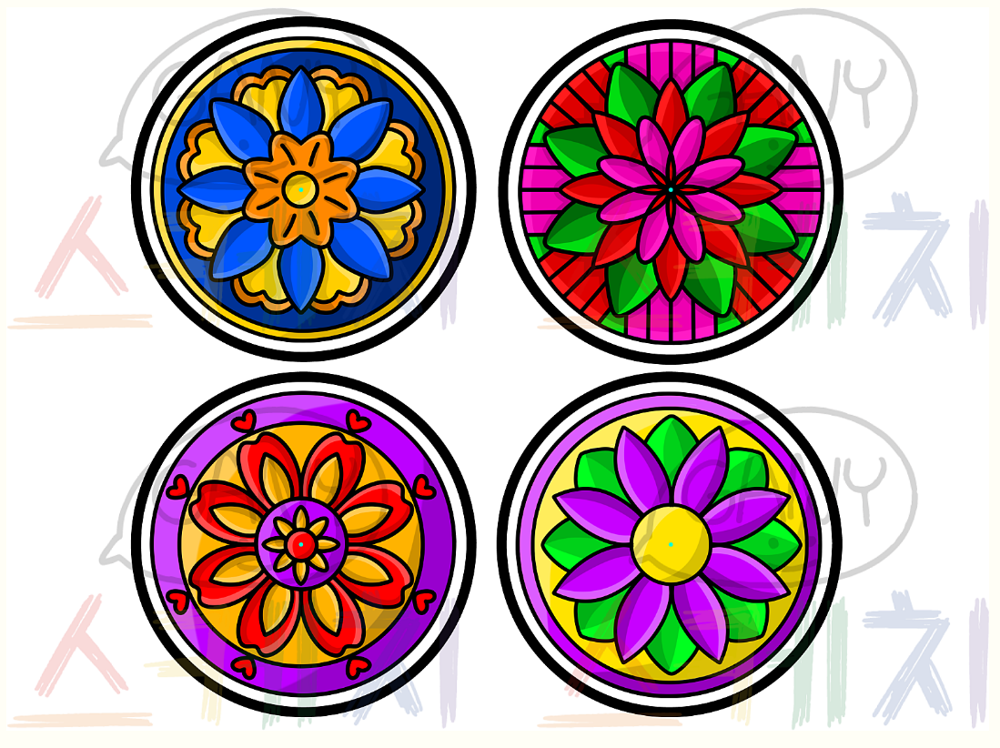 전통문양 팽이 만들기