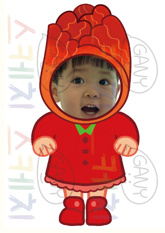 김치 얼굴 합성