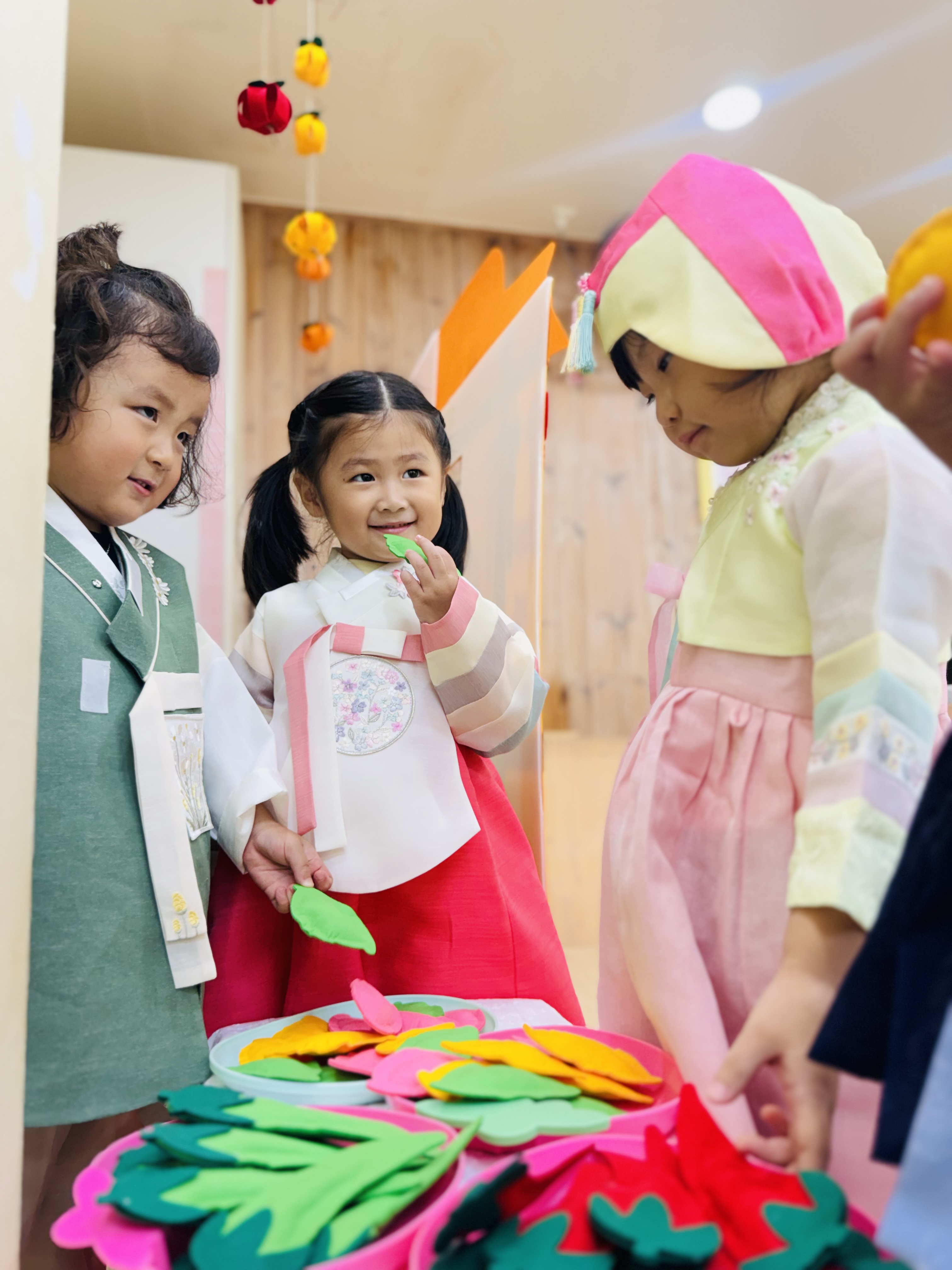 펠트 고추/송편 모형