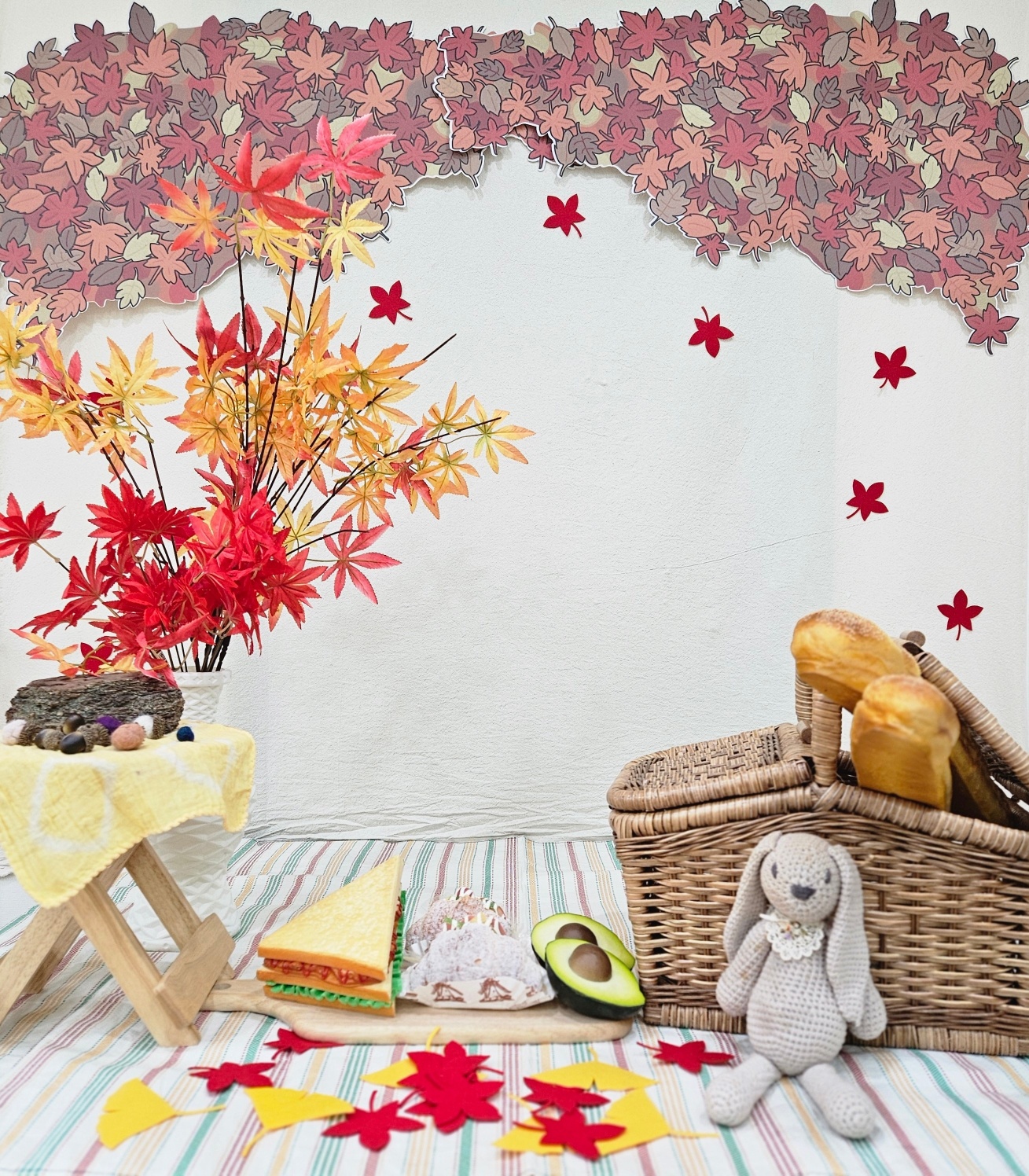 알록달록 낙엽 환경구성