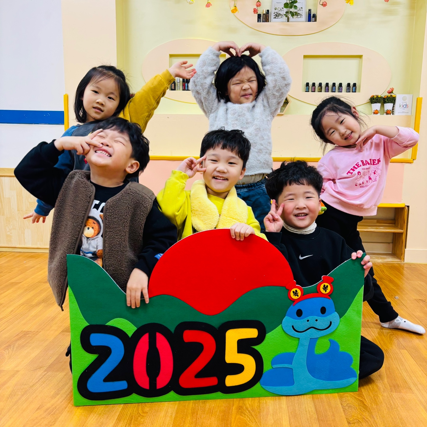 새해 푸른뱀 포토존