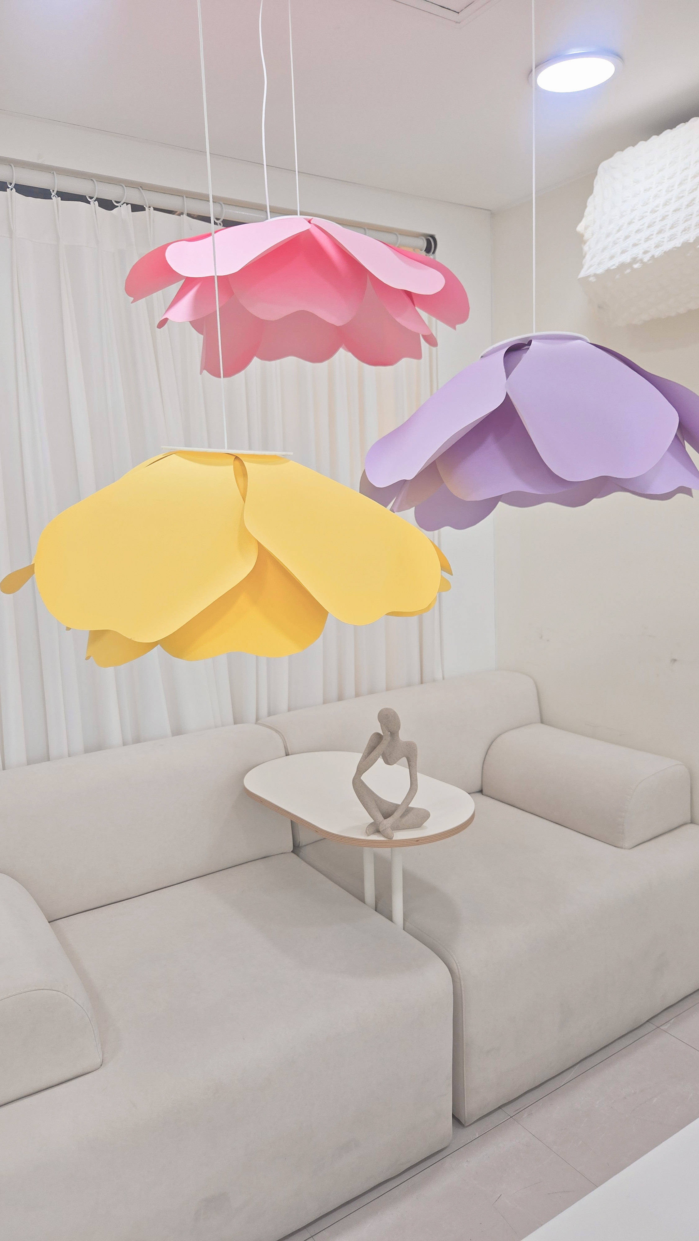 DIY거꾸로꽃모빌