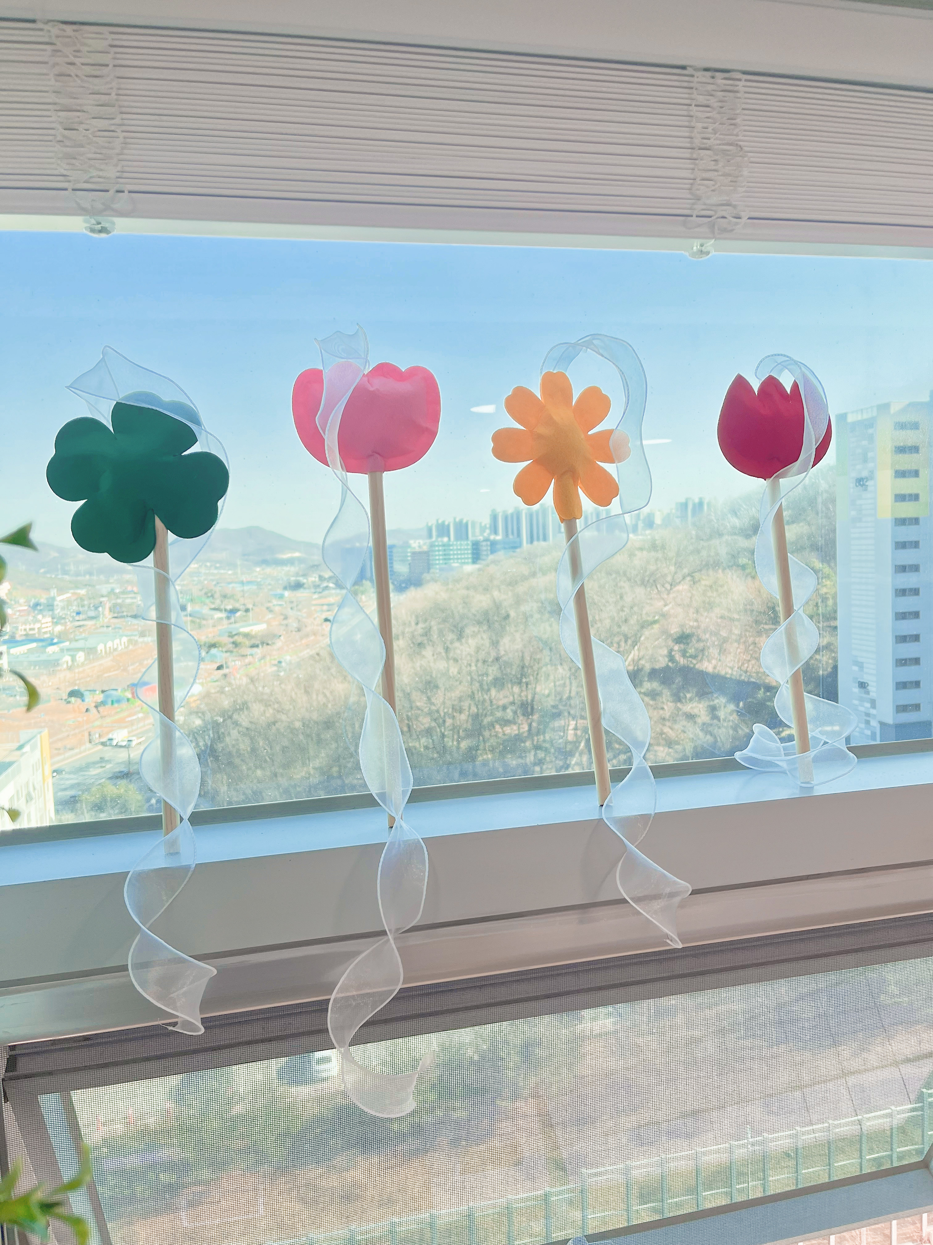 봄리본막대(4종세트)