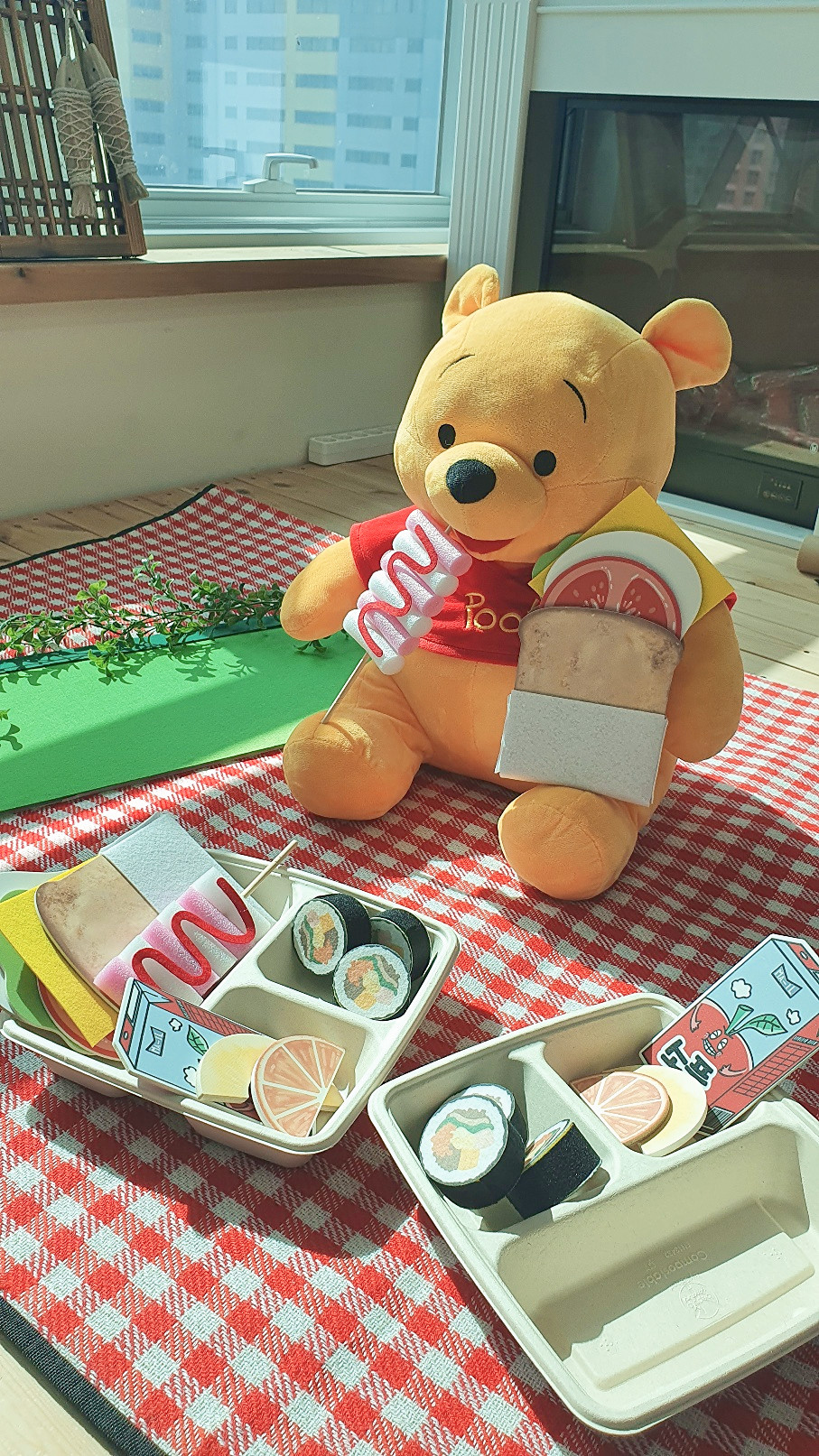 봄나들이 도시락