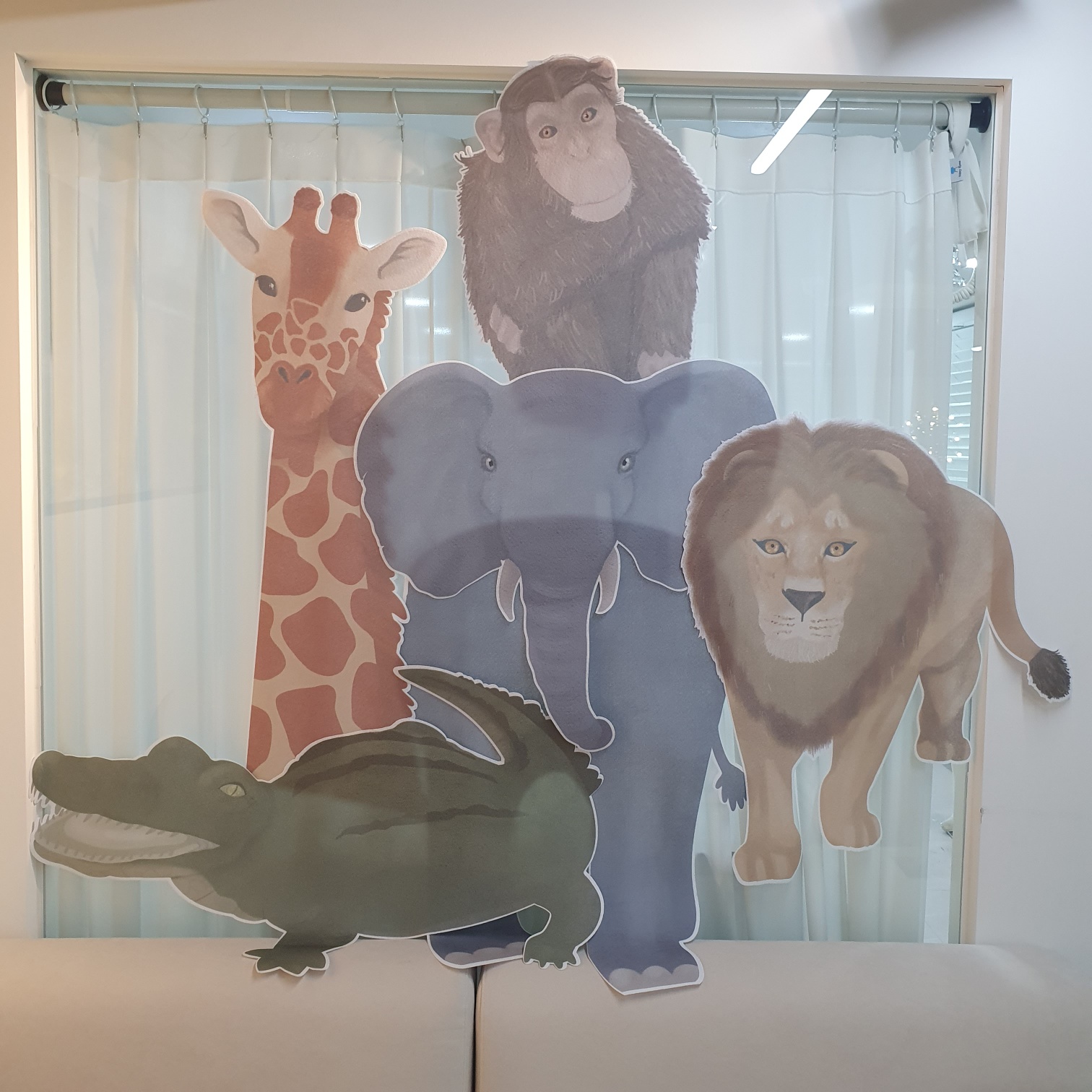 사파리 문꾸미기