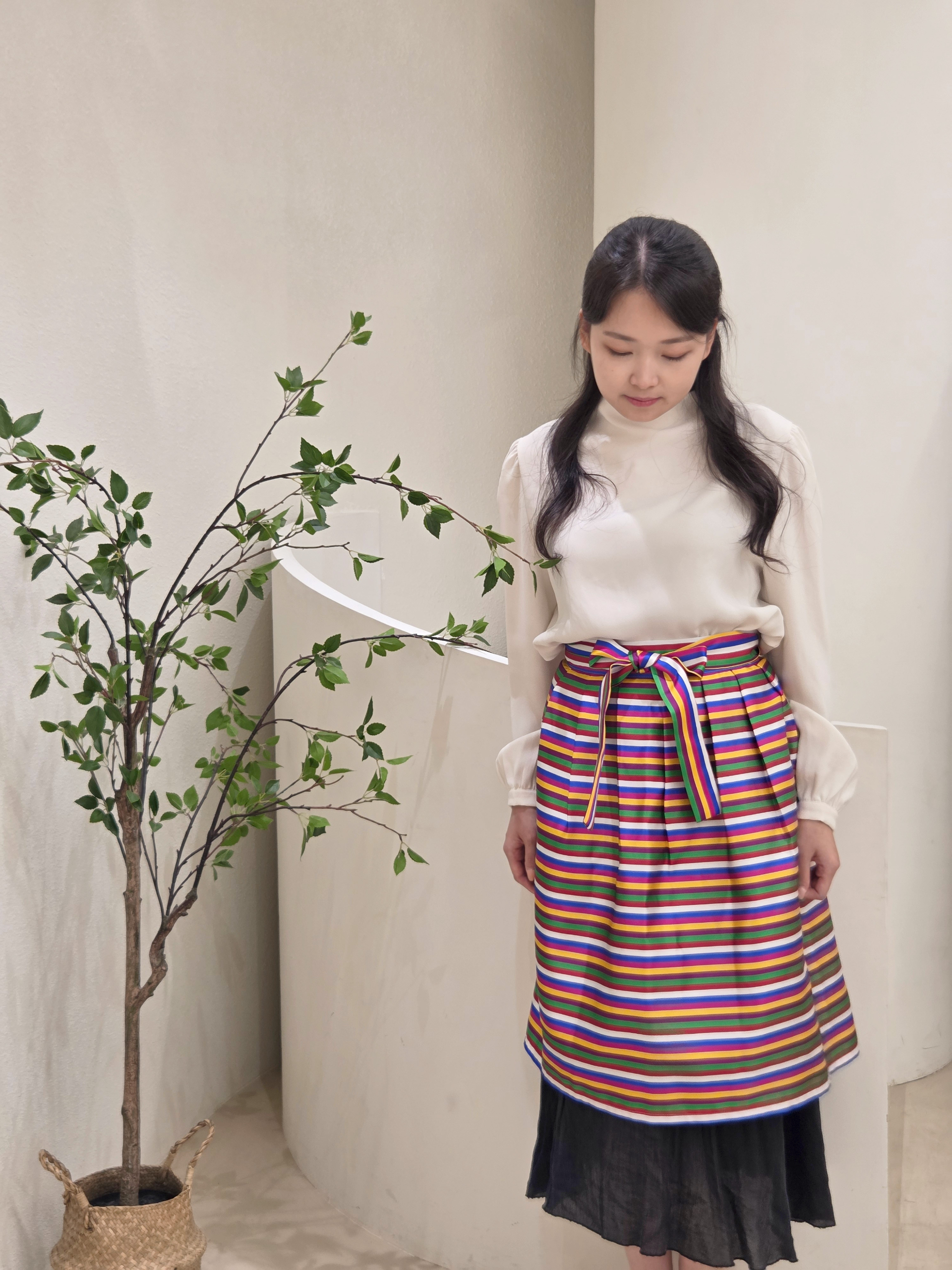 선생님만을 위한 한복앞치마