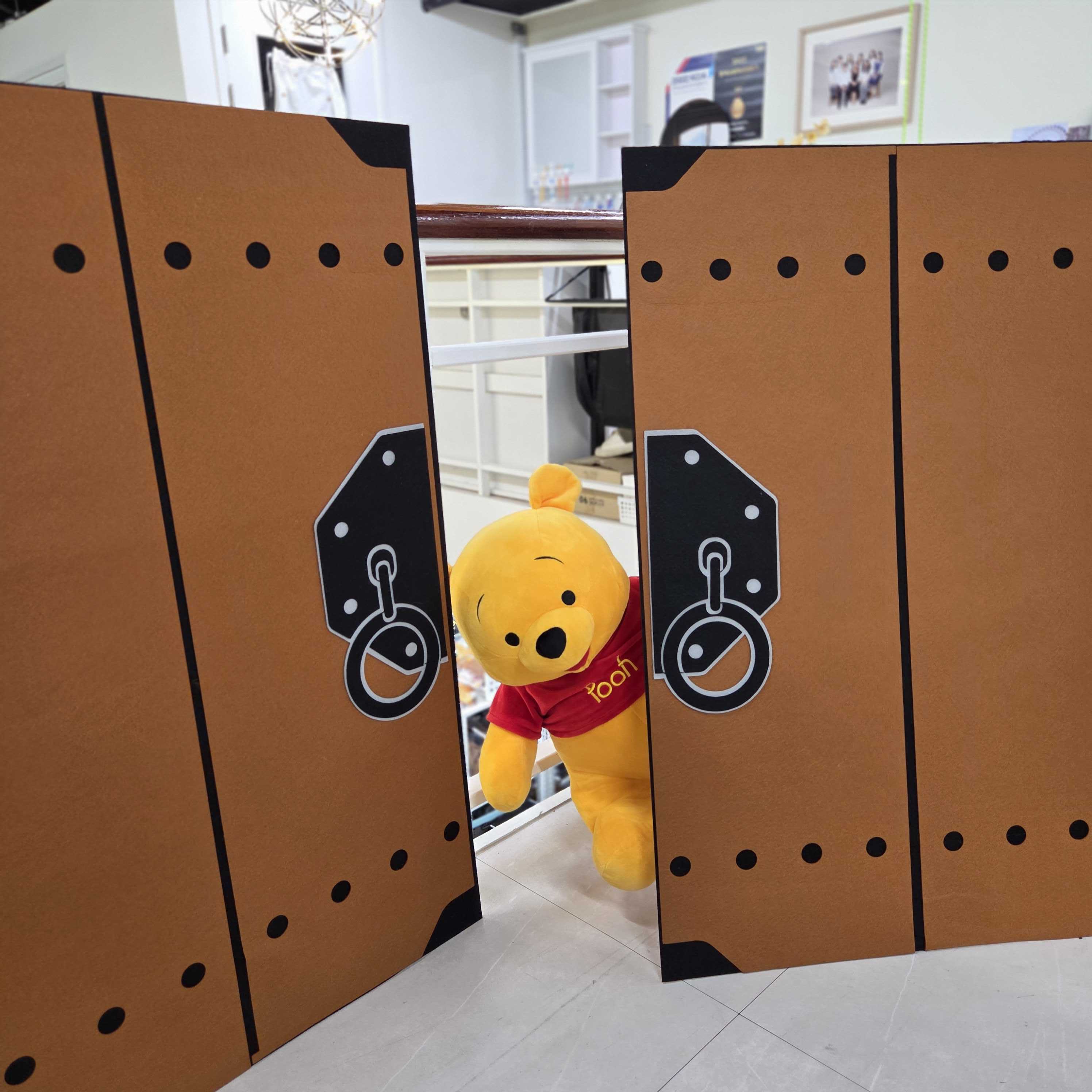 전통 한옥문 포토존