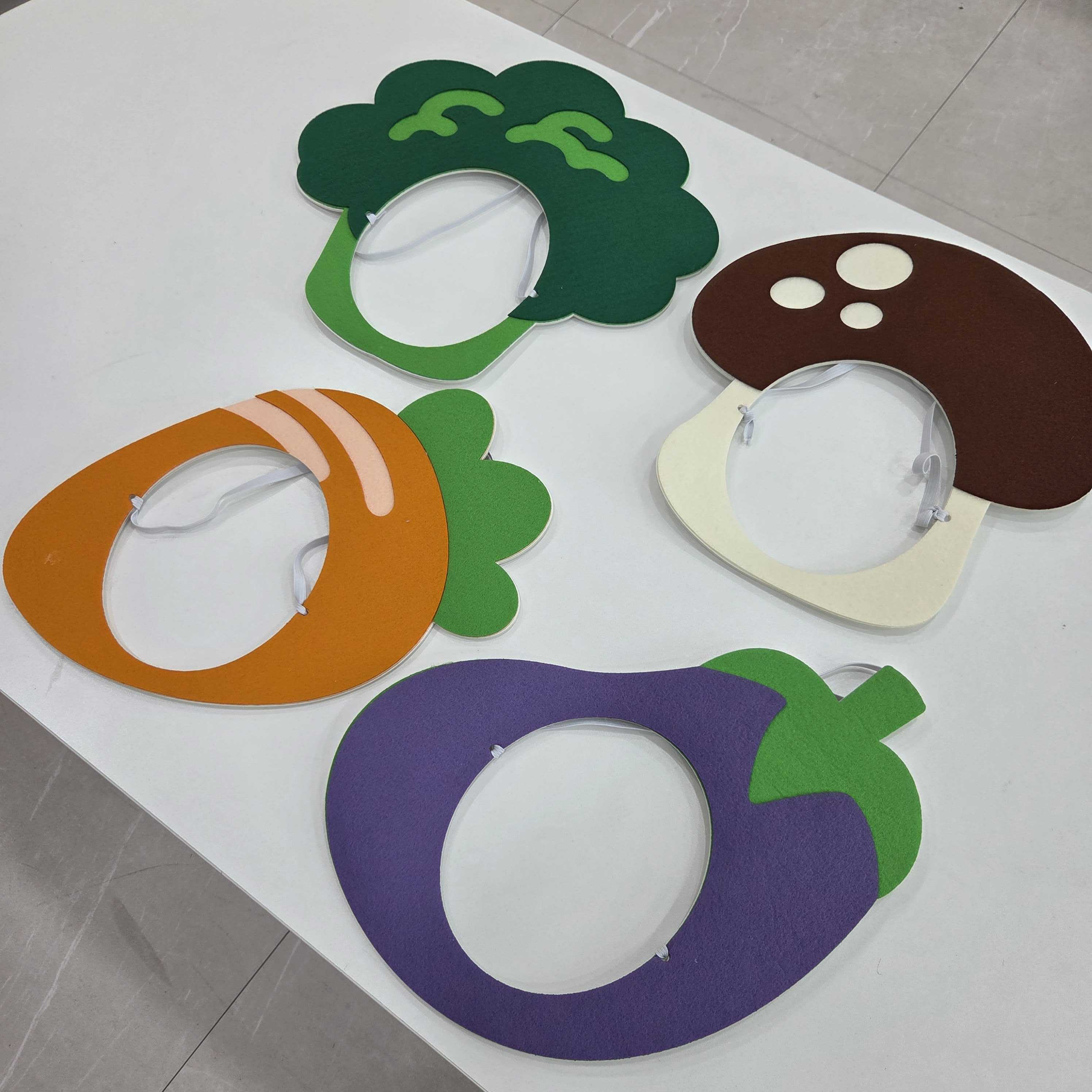 편식 채소 가면